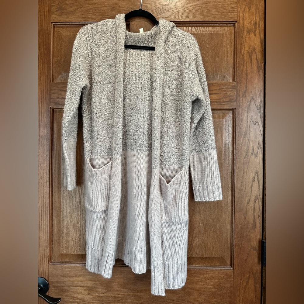 Nude pink cardigan